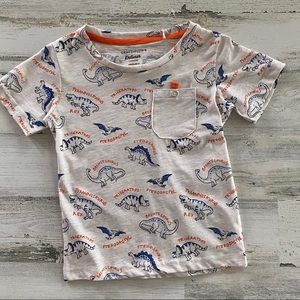 Craft + Flow Toddler Dinosaur T-shirt 3T